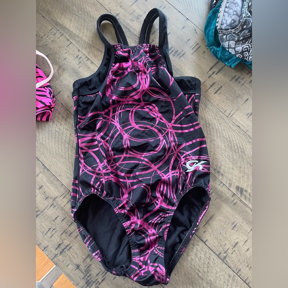 CL GK Elite Leotard Black/Pink